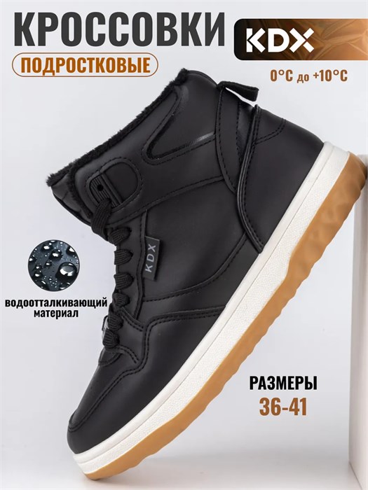 Кроссовки демисезонные высокие DLNFW-02 black