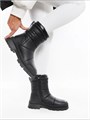 Сапоги зимние с прорезиненным мысом JMFW-02 black