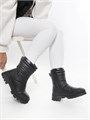 Сапоги зимние с прорезиненным мысом JMFW-02 black
