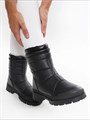 Сапоги зимние с прорезиненным мысом JMFW-02 black