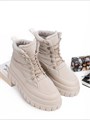 Ботинки демисезонные для подростка QM-05 beige
