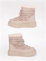 Сапоги осенние на платформе EVER-02 beige