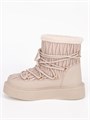 Сапоги осенние на платформе EVER-02 beige