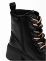Ботинки демисезонные для подростка DLN-07 black