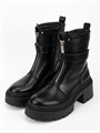 Ботинки демисезонные на платформе DLN-08 black