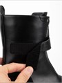 Ботинки демисезонные на платформе DLN-08 black