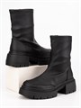 Ботинки демисезонные на платформе CNSFW-01 black