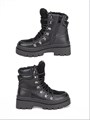 Ботинки осенние на толстой подошве TPW-01 BLACK
