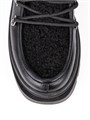 Ботинки осенние на толстой подошве TPW-01 BLACK