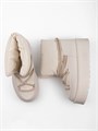 Дутики зимние на платформе QM-06 beige