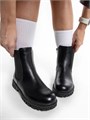 Сапоги челси демисезонные SZFW23-7 black