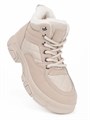 Кроссовки зимние с мехом ROY-13 beige