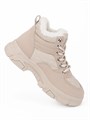 Кроссовки зимние с мехом ROY-13 beige