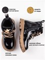 Ботинки демисезонные лаковые FLFW-03 black