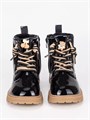 Ботинки демисезонные лаковые FLFW-03 black