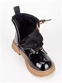 Ботинки демисезонные лаковые FLFW-03 black