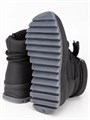 Дутики зимние на толстой подошве SKY-12 black