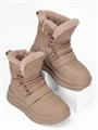 Ботинки зимние угги ZHNFW-09 beige