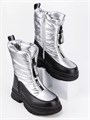 Сапоги зимние JMFW-03 silver