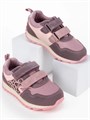 Кроссовки детские с леопардовым принтом KLSS-04 pink